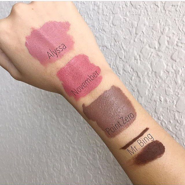 Colourpop Alyssa / November / Point Zero Colourpop Liquid Lipstick, Colourpop Cosmetics, Colourpop Matte, Lip Makeup, Beauty Makeup, Creamy Eyeshadow, Lip Palette, Eyeshadow Palette