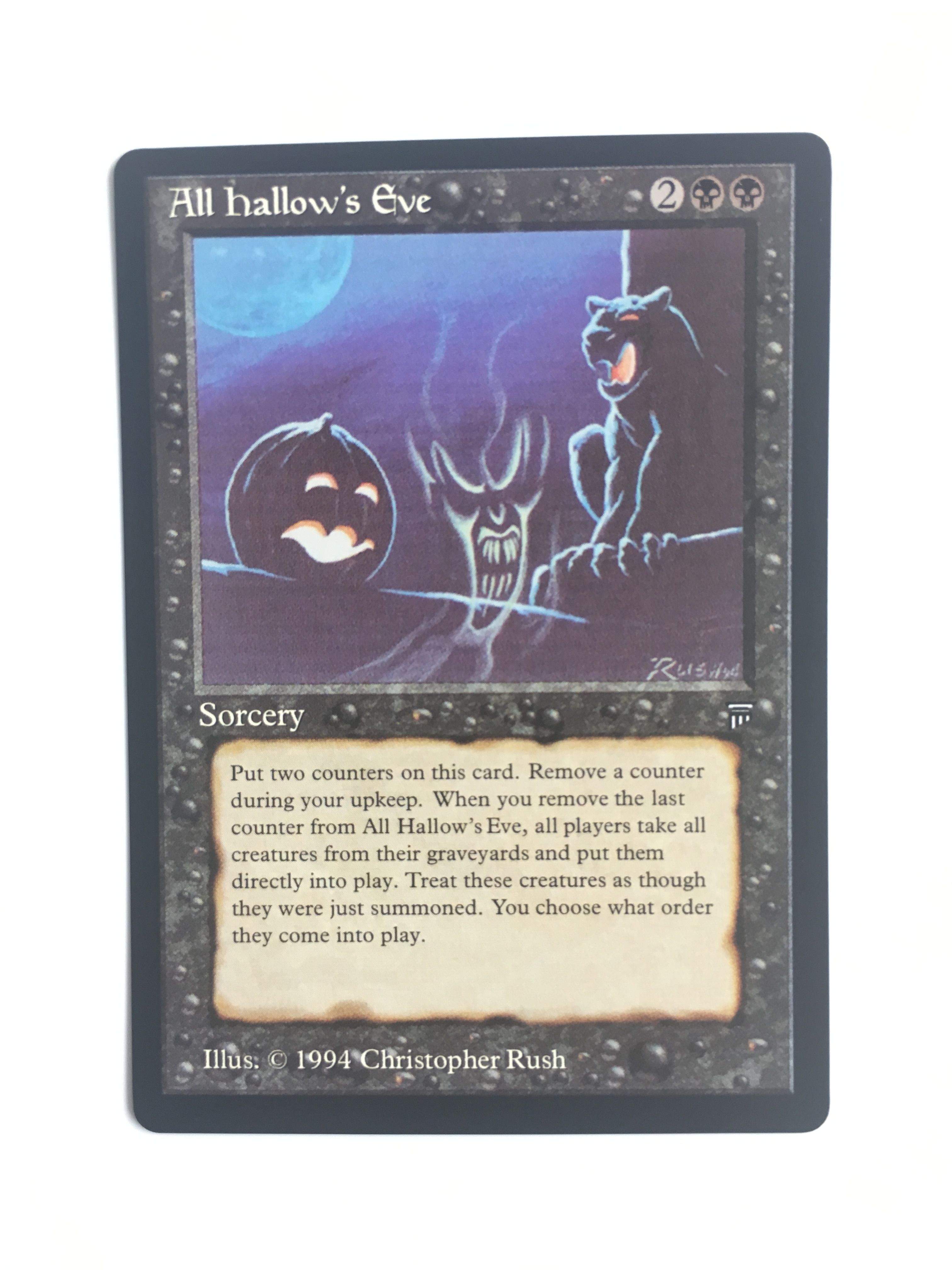 All Hallow's Eve Legends Hallows eve, Cards, Sorcery