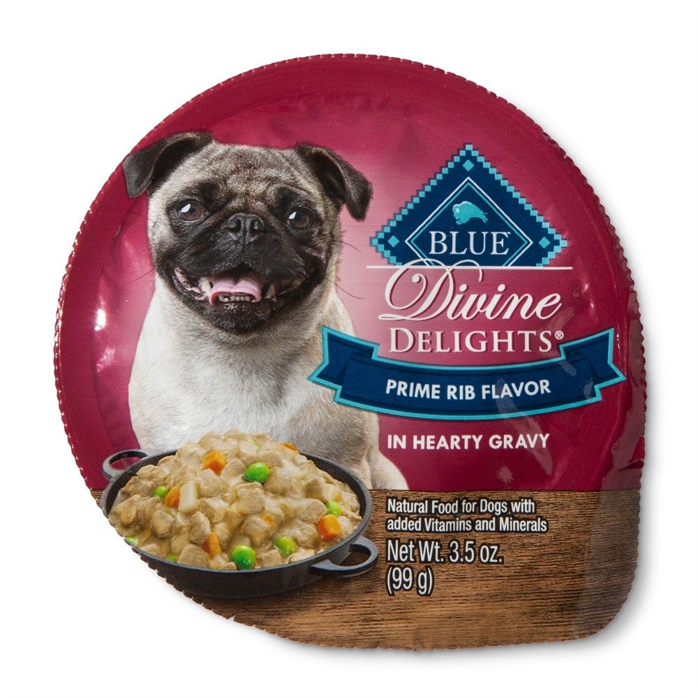 Blue Buffalo Divine Delights Prime Rib Cuts In Gravy Wet Dog