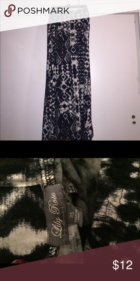 lily rose maxi skirt