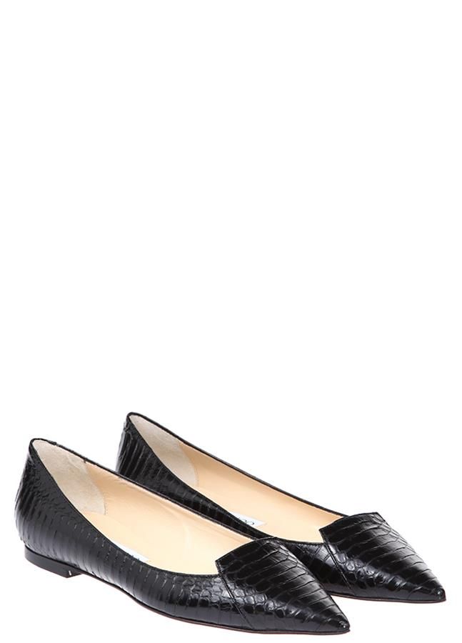 Jimmy Choo Babet Renk Siyah Jimmy Choo Babetler Kadin
