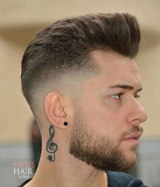 Fade With Volume Trendy Mens Hairstyles Frisuren Jungs