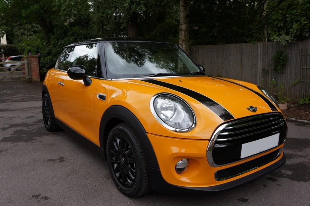 New 2014 Mini Cooper - Volcanic Orange - Detailing World | Mini cooper ...