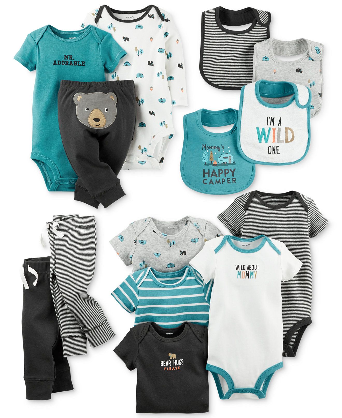 Bodysuit Just One You by Carter/'s little wild one Size Newborn