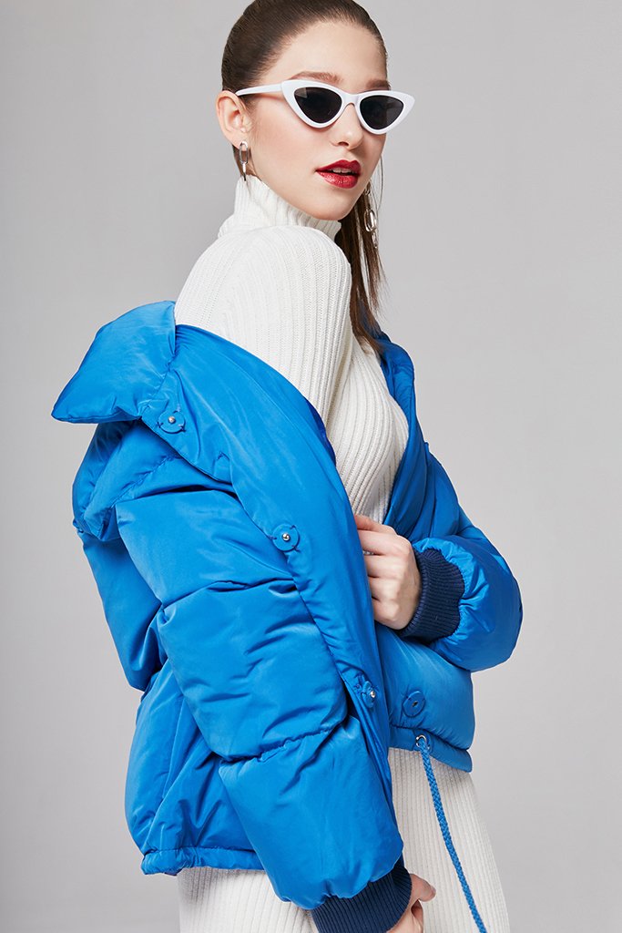 OROSHE: Aila Cropped Padded Jacket - Fashion | Fashion, Jacket style ...