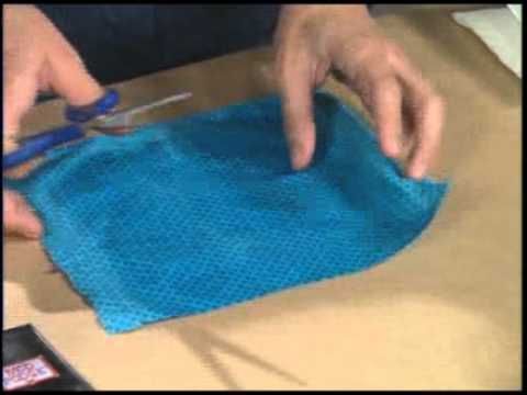 Learn How to Mod Podge for Beginners #decopodge How to mod podge with fabric - thinking of recovering some old desks with this technique! #decopodge