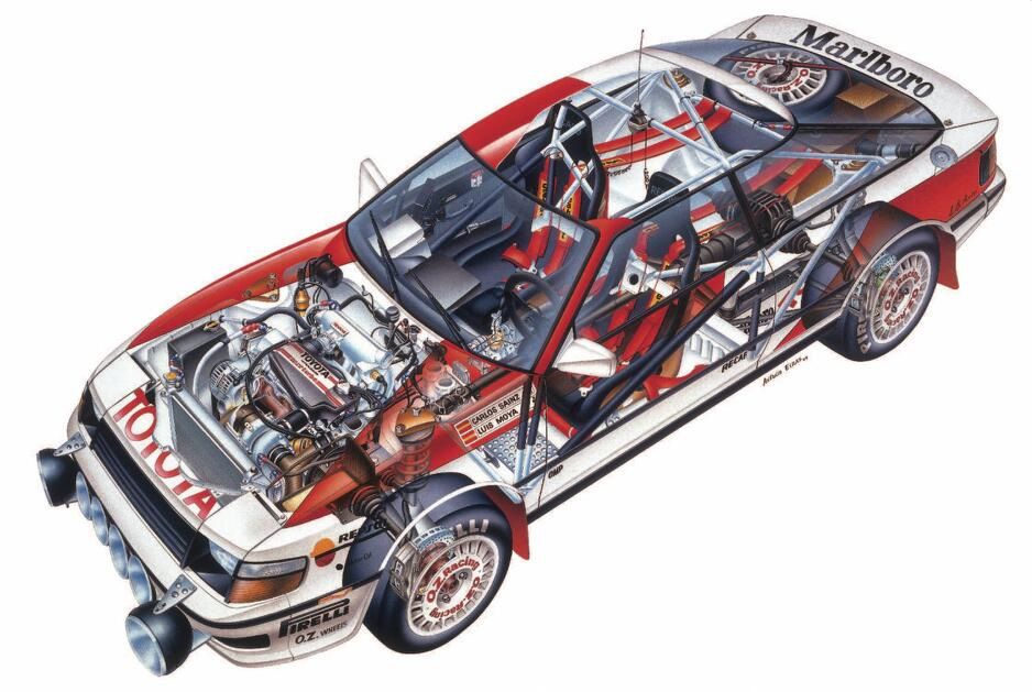 Wyatt Johnson Toyota >> Toyota Celica GT-Four ST165. | cutaways | Coches, Autos y Cartel Wyatt Johnson Toyota >> Toyota Celica GT-Four ST165. | cutaways | Coches, Autos y Cartel