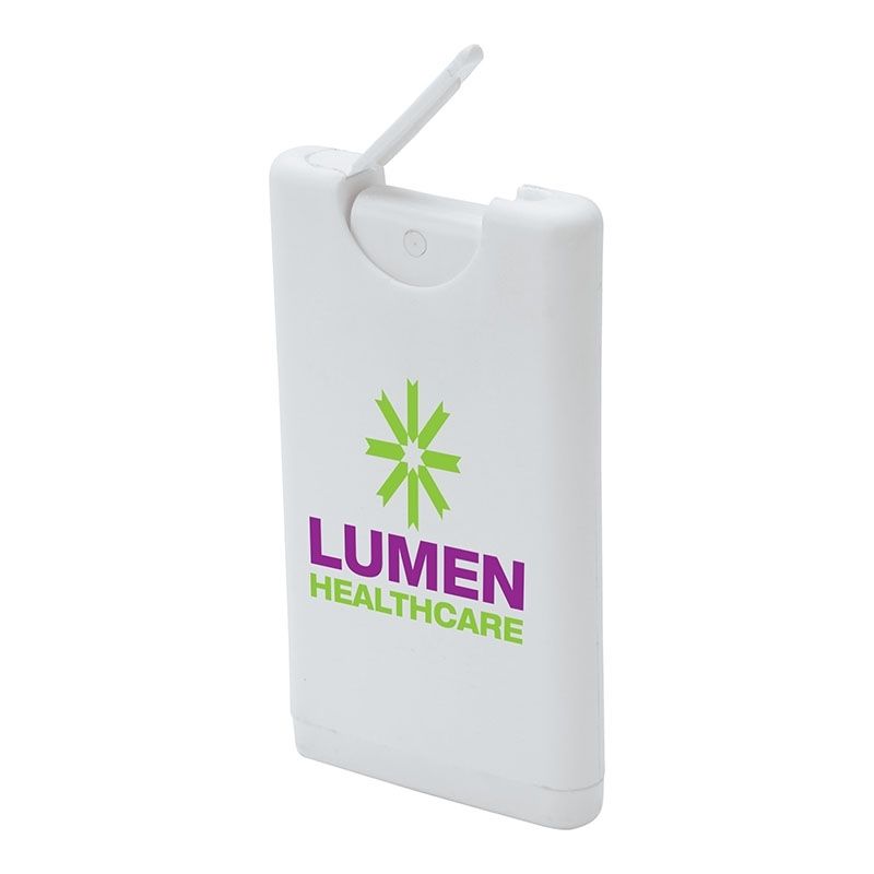 Custom Printed 2 Oz Hand Sanitizer And Custom Printed Leash Great