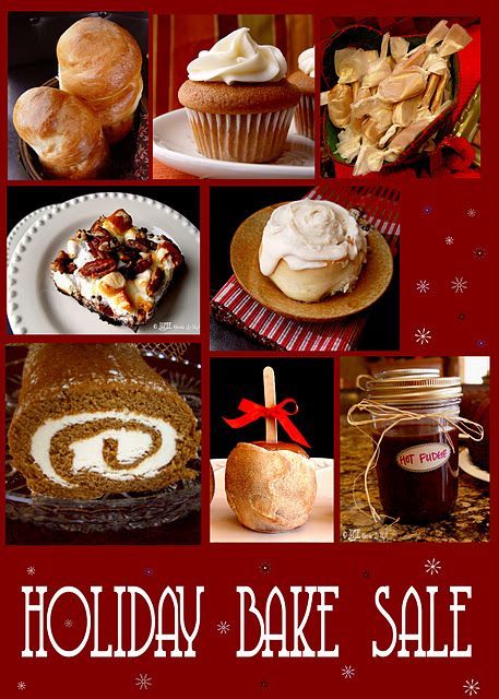 Holiday Bake Sale 2011 #bakesaleideas Great ideas for yummy Holiday Baking and Cooking. #bakesaleideas