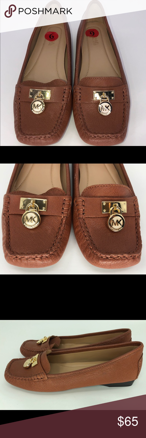 michael kors flat loafers