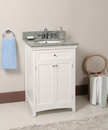 Lanza Willo 24 White Bathroom Vanity Project Rehab Pinterest Lanza Willo 24 White Bathroom Vanity