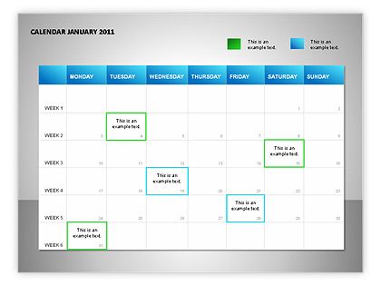 calendar powerpoint