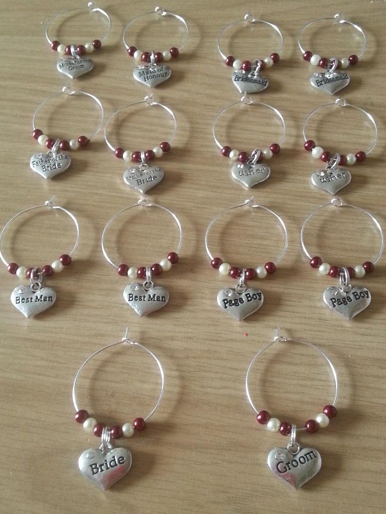 wedding wine glass charms - The Supermums Craft Fair | Wedding Ideas ... wedding wine glass charms - The Supermums Craft Fair | Wedding Ideas ...