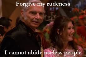 i cannot abide useless