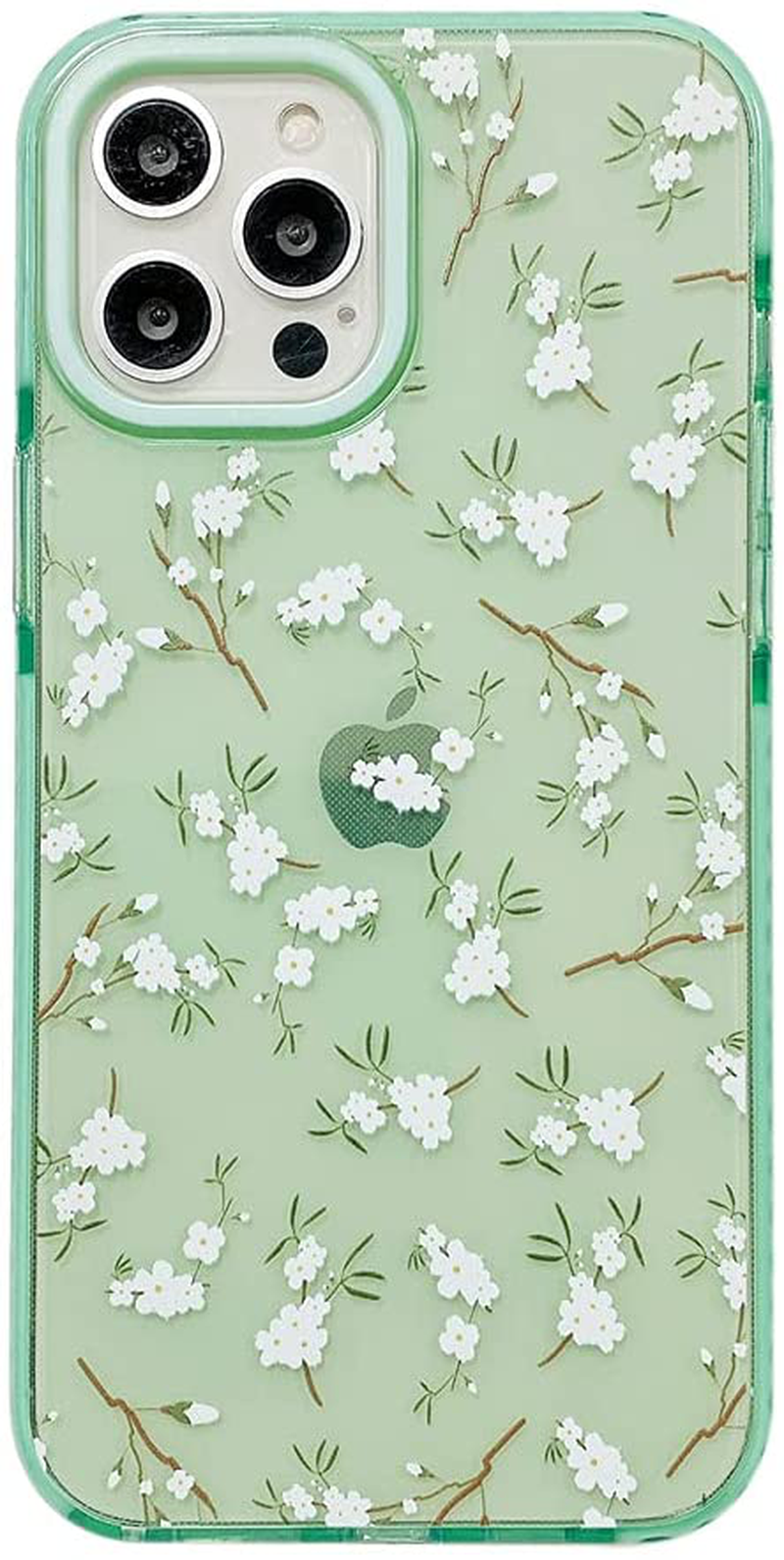 Only Compatible for iPhone 12ProMax 6.7 inch. Special mint green color and beautiful floral flower design. Light weight and support wireless charging without taking off the case. Built-in bumper and protect your mobile phone well. Simple Floral Flowers Mint Green Clear Phone Case Green Phone Case, Retro Phone Case, Green Cases, Clear Phone Case, Cases Diy, Cute Cases, Cute Phone Cases, Iphone Phone Cases, Capa Do Iphone