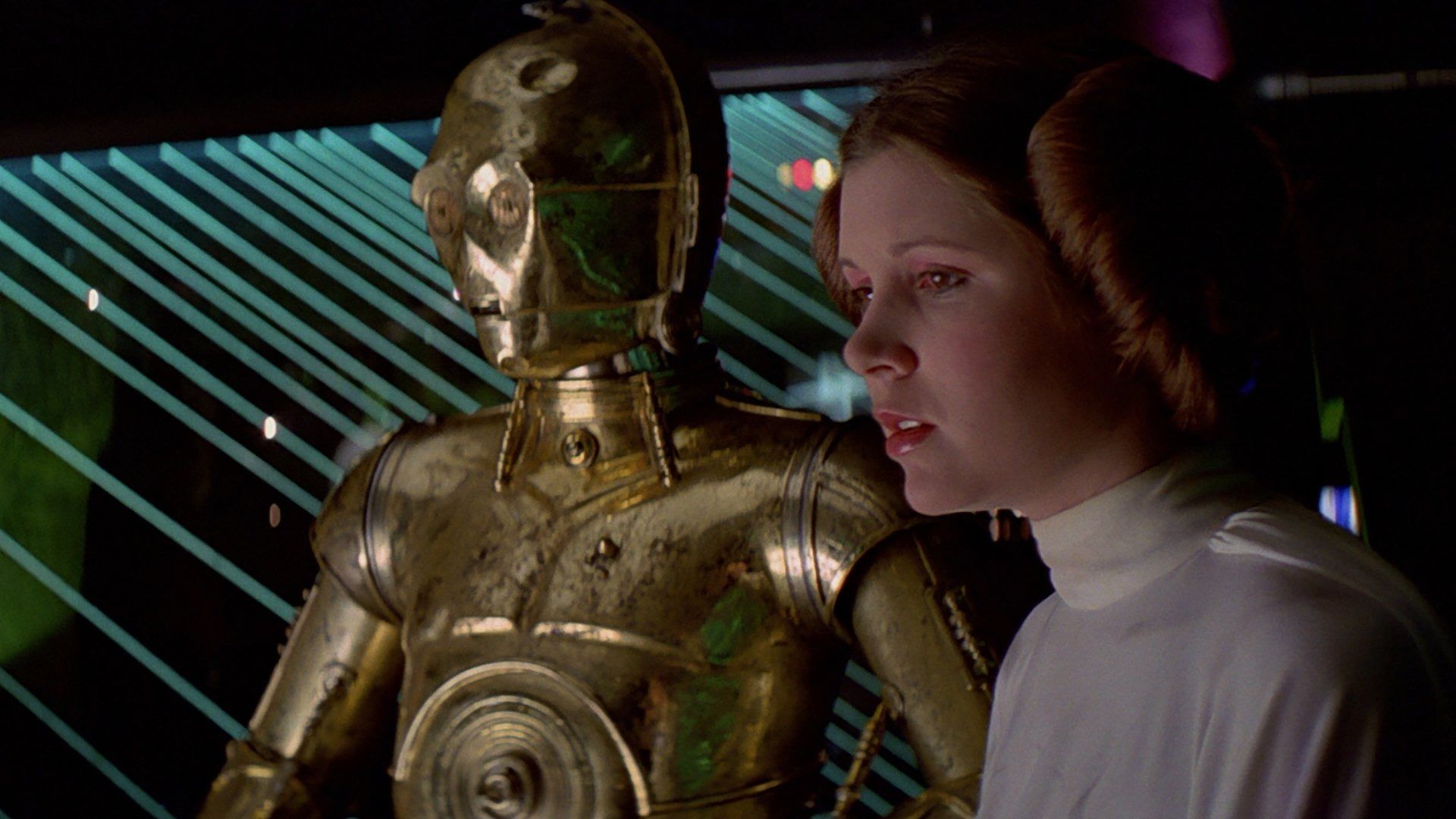 Star Wars Star Wars Episode Iv A New Hope C 3po Carrie Fisher Star Wars Star Wars Episode Iv A New Hope C 3po Carrie Fisher