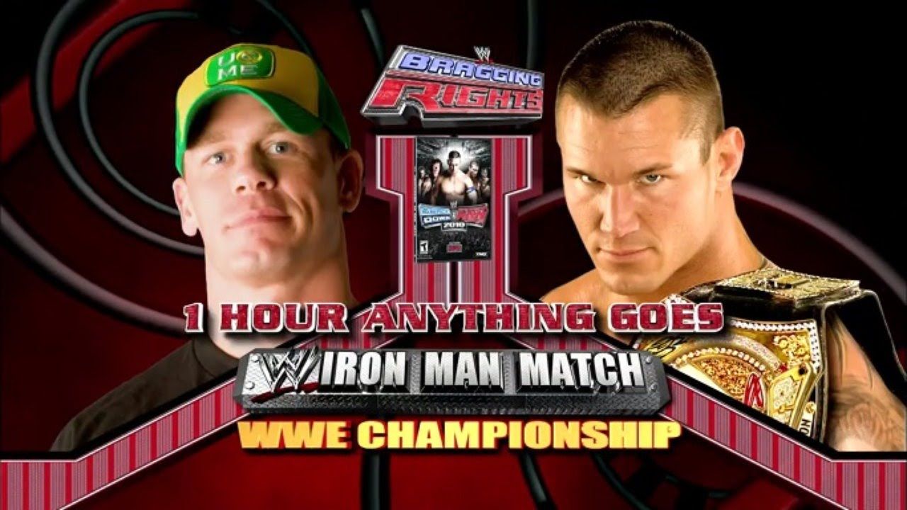 Resultado de imagem para john cena vs. randy orton bragging rights