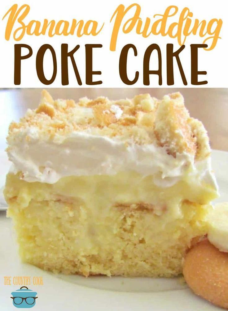 BEST BANANA PUDDING POKE CAKE (+Video) | The Count BEST BANANA PUDDING POKE CAKE (+Video) | The Count