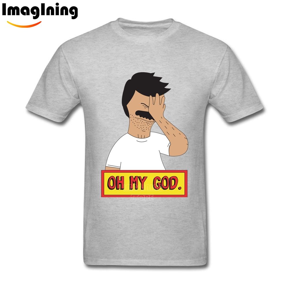 Funny Tees Bobs My Men's Shirt Cartoon God Show Oh Burgers T Unique m80vNnOw