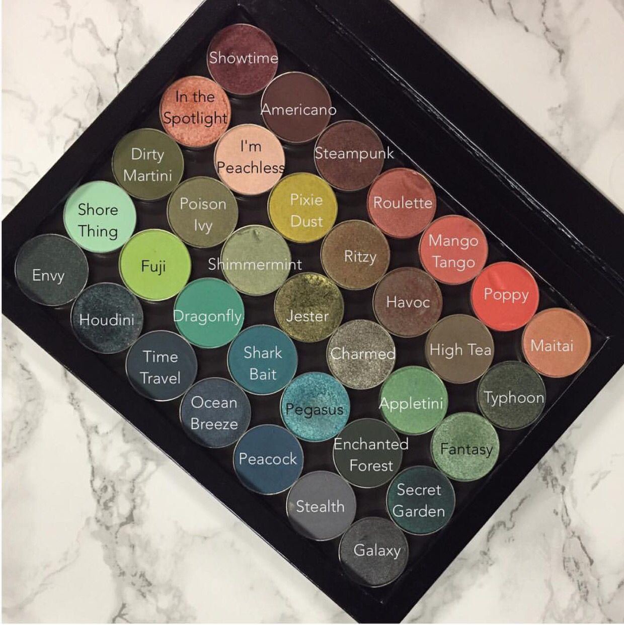 My Custom Z Palette Single Eyeshadows (full review and