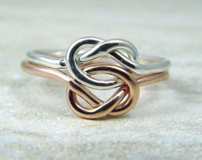 Love Knot Ring Gold Knot Ring Gold Filled Infinity Ring Mother Daughter Ring Friendship Ring Sisters Ring