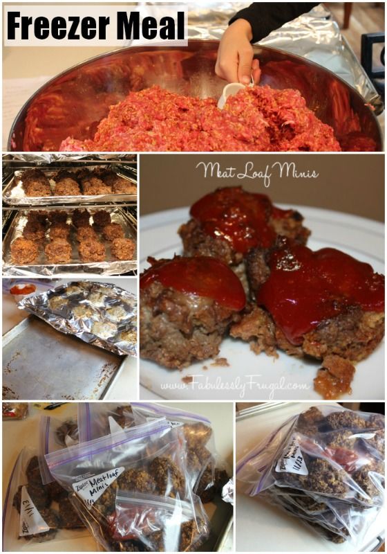 Can You Make Meatloaf Ahead Of Time And Bake Later How To Freeze Raw Meatloaf Livestrong Com Freezable Meals Freezer Friendly Meals Frozen Meals