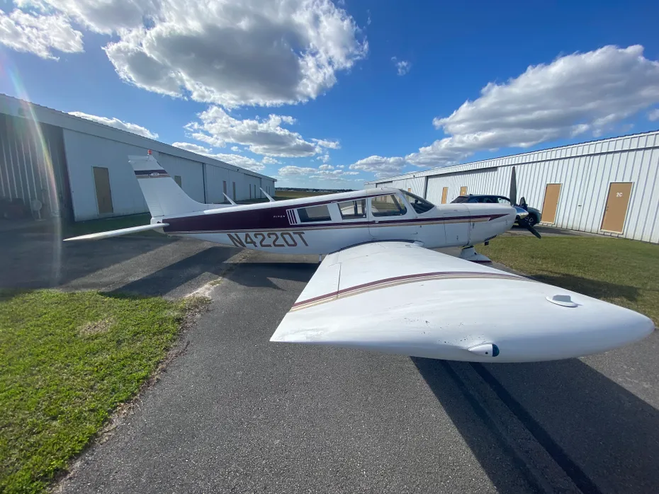 1972 PIPER CHEROKEE 6/300 for sale in Stuart, Florida United States - 5840 | Aviators Market Walmart Stores, Aircraft Sales, Stuart Florida, Ac System, Beacon Lighting, Brown Carpet, Aviators, Piper, Cherokee