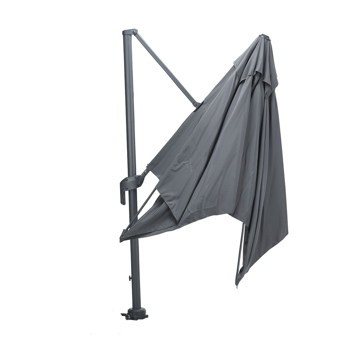 Ben jij op zoek naar een schaduwplek in de tuin? Met deze prachtige zweefparasol van het kwaliteitsmerk Garden Impressions creëer jij dit heel eenvoudig. De Hawaii M zweefparasol met een afmeting van 270 bij 270 cm is gemaakt van hoogwaardige kwaliteit materialen. Zo is het frame gemaakt van stevig aluminium met een donker grijze coating. Het doek is gemaakt van 200 grams polyester en ook nog eens voorzien van een brandwerende PA-coating. De zweefparasol is verticaal te kantelen en 360 graden ro Parasol, Umbrella, Products, Fashion, Moda, Fashion Styles, Fashion Illustrations, Gadget