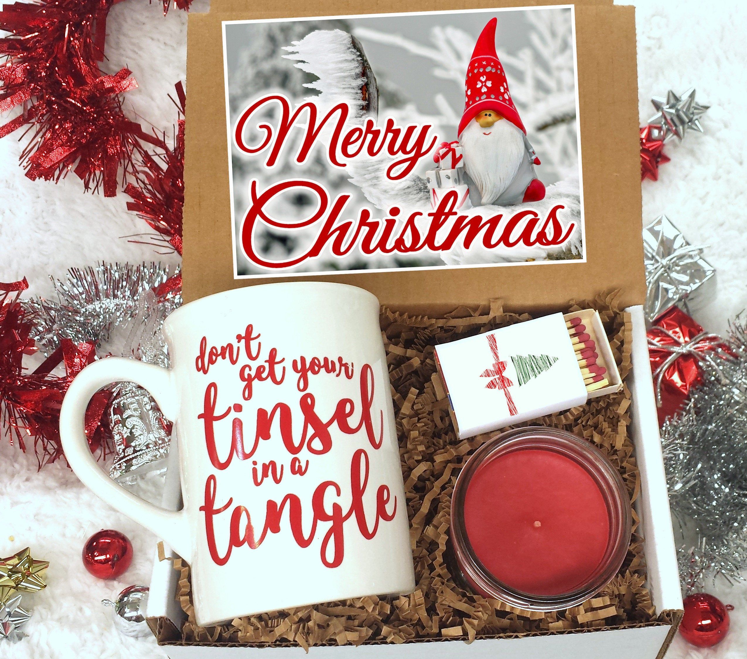 Christmas Coffee Mug #coworkerchristmasgiftideas Don't get your tinsel in a tang...