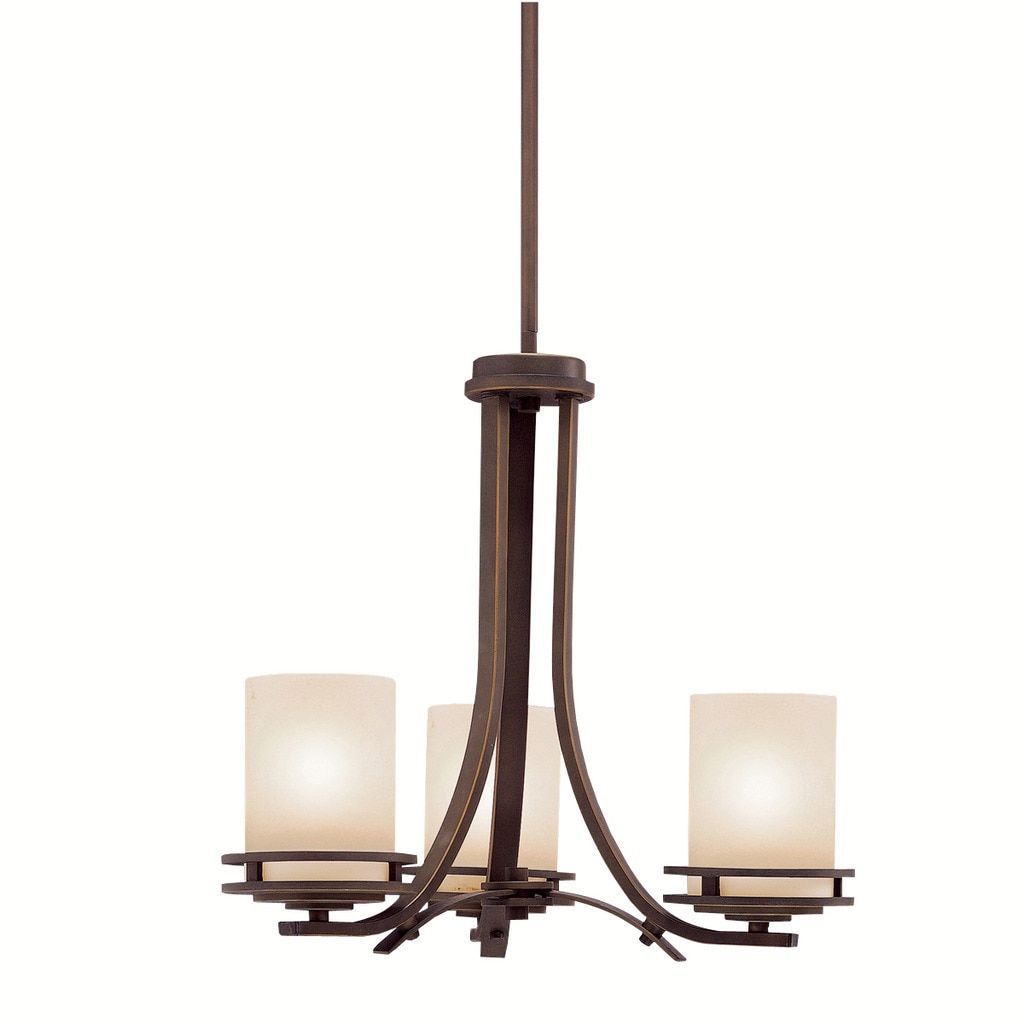 kichler lighting hendrik collection 3 light olde bronze chandelier