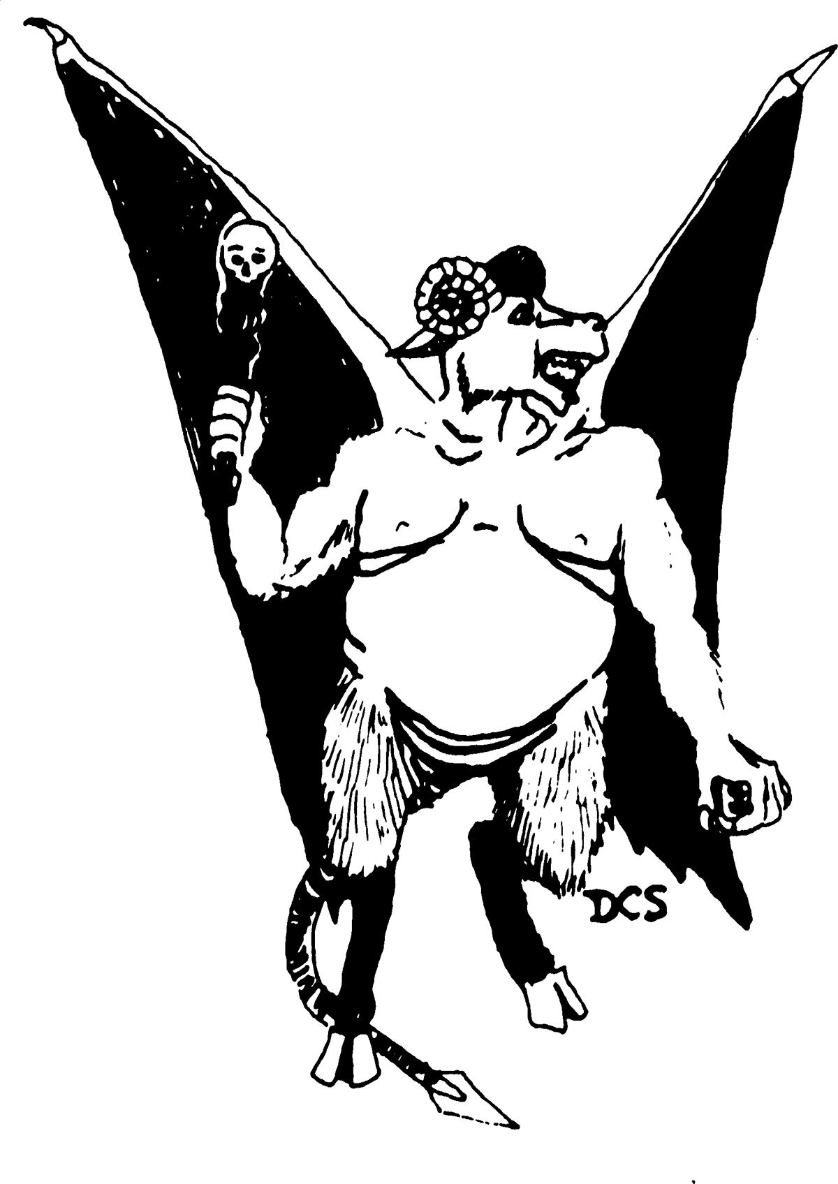 Orcus Prince of the Undead (from the 1st Edition Monster Manual).