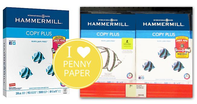 Hammermill Copy Paper, Only 0.01 at Staples! Copy paper, The krazy Hammermill Copy Paper, Only 0.01 at Staples! Copy paper, The krazy