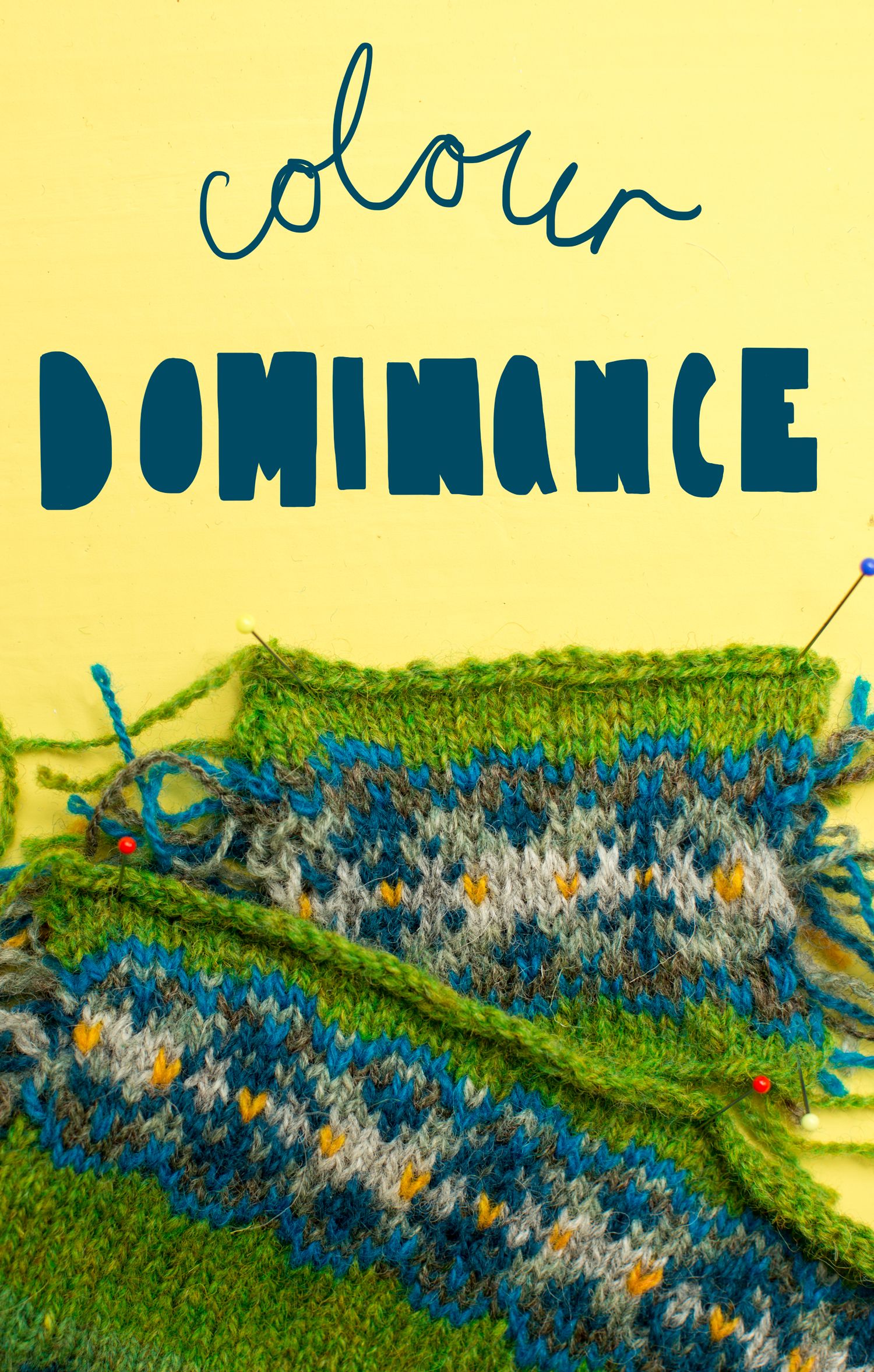 Download Colour Dominance | Colorwork knitting, Fair isle knitting, Fair isle