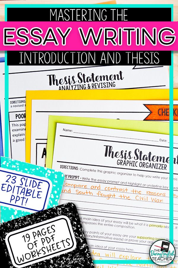 English thesis statement help