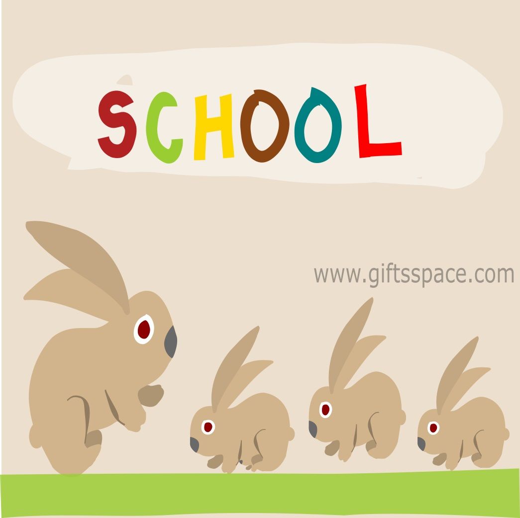 Rabbit School Childrens Stories Stories For Kids School