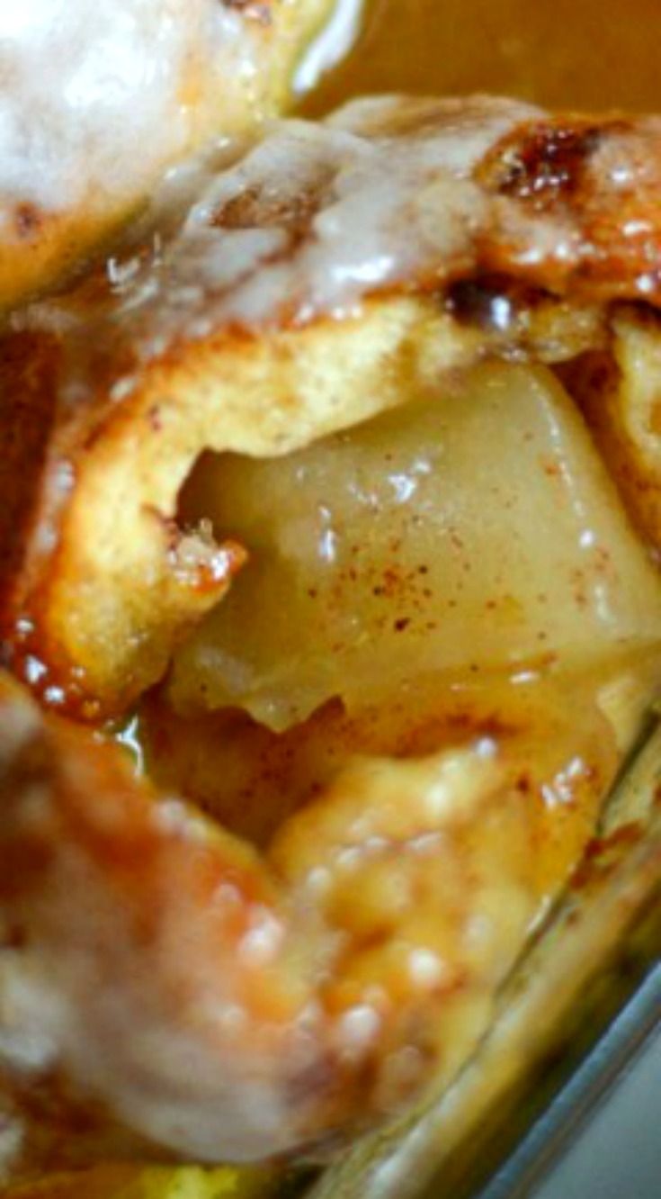 cinnamon roll apple dumplings delicious apple dumplings are encased with cinnamon rolls in only 6 ingredients these can elma tatlisi yemek tarifleri gida