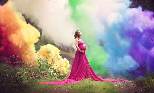 After 6 Miscarriages, Mom Celebrates Rainbow Baby With Breathtaking Photo — HuffPost