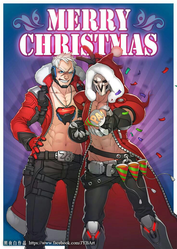 pin by deadknight hu on overwatch pinterest overwatch and soldier 76 christmas mccree
