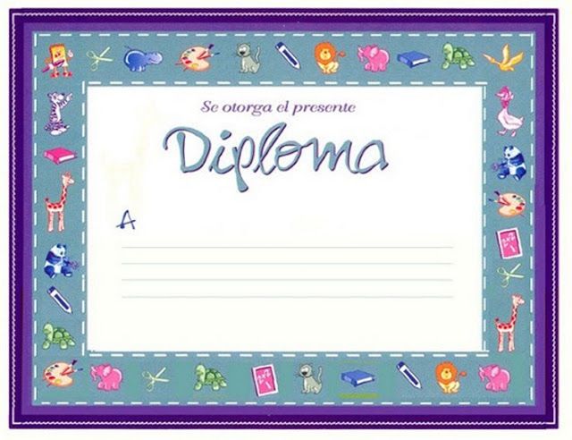 dibujos y plantillas para imprimir diplomas para imprimir formatos para diplomas de reconocimiento