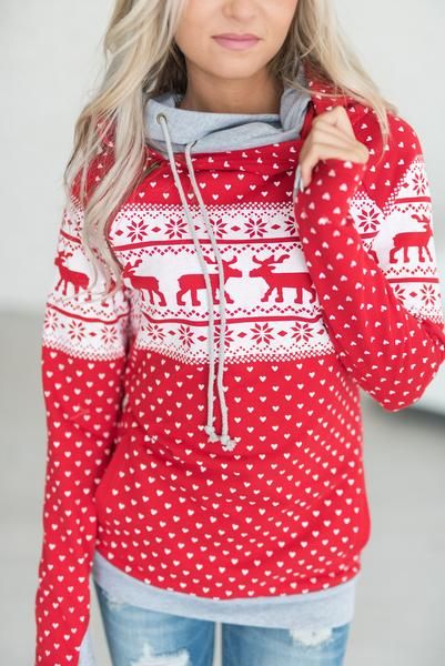 christmas sweatshirts for ladies