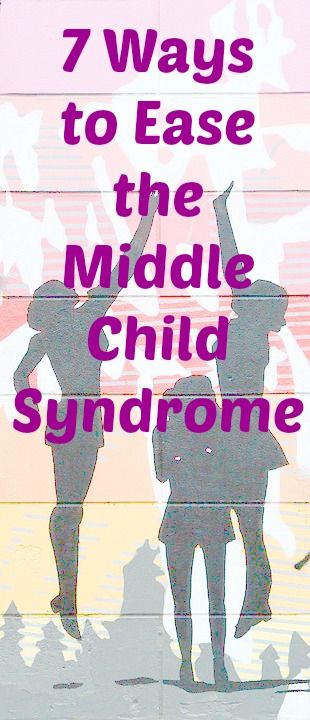 7 Ways to Ease the Middle Child Syndrome #middlechildhumor