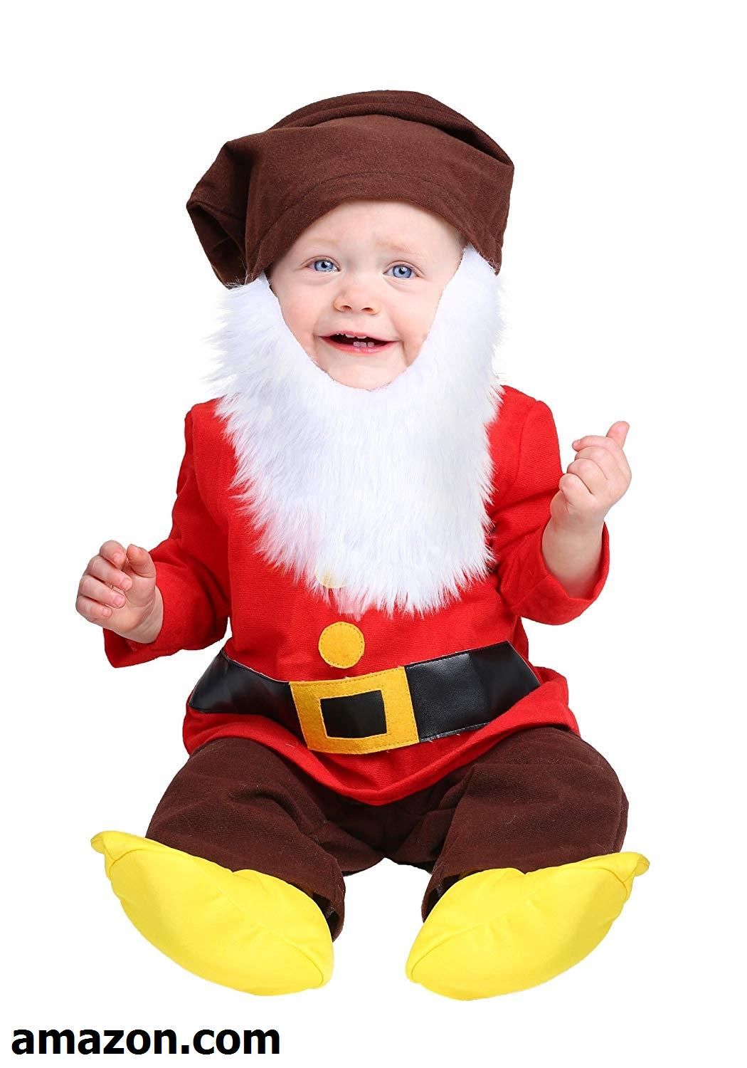 FEESHOW Baby Boys Christmas Santa Claus Outfits Romper Bodysuit Costume