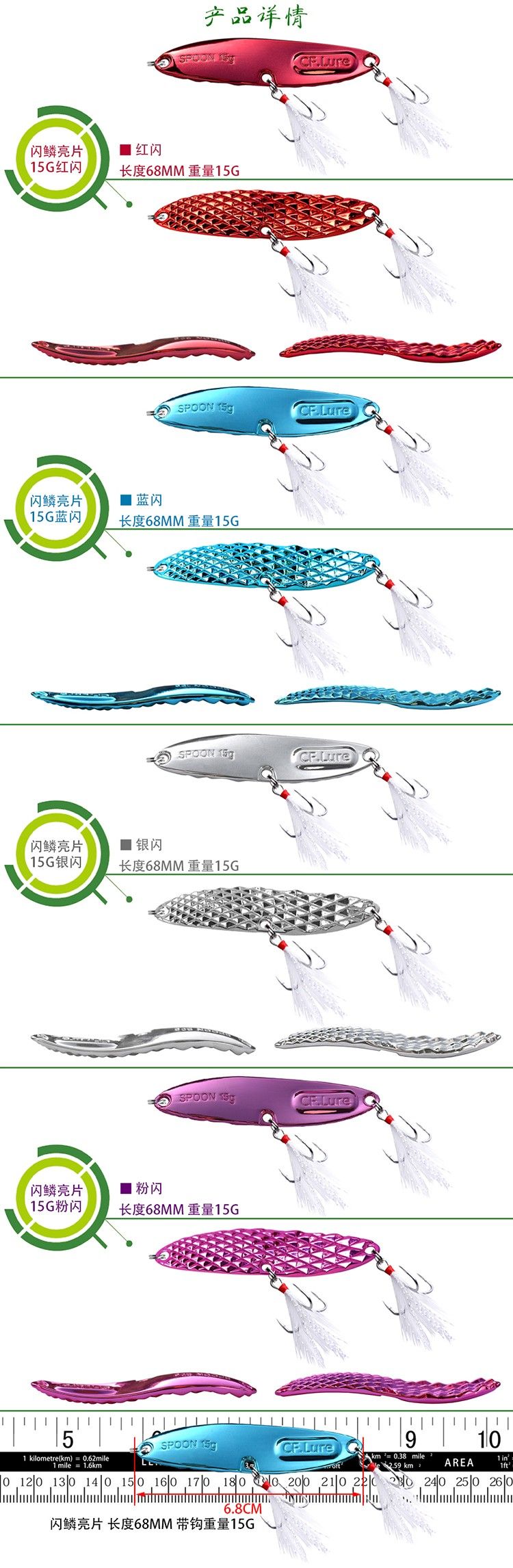 Indirim Satis Olta Takimlari Metal Lure 68mm 15g Icin 4 Renk Kasik Lures Balikcilik Bait Fishing Bait Fishing Tackle Fish