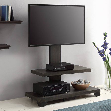 Whalen 2-Shelf Television Floater Mount for TVs up to 55