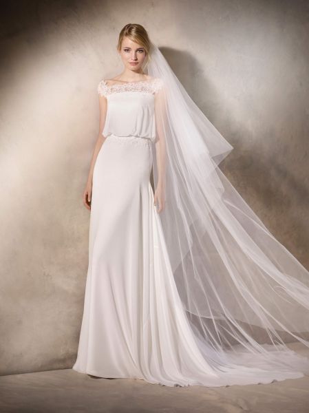 vestidos de novia la sposa 2018: los detalles más románticos de su