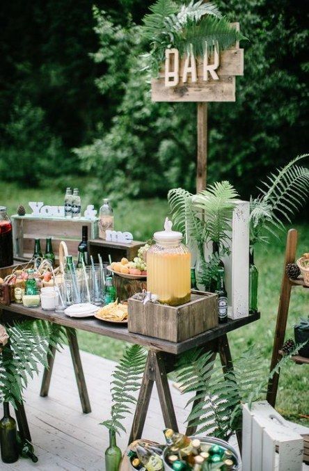 Rustic Wedding Decor and Wedding present,