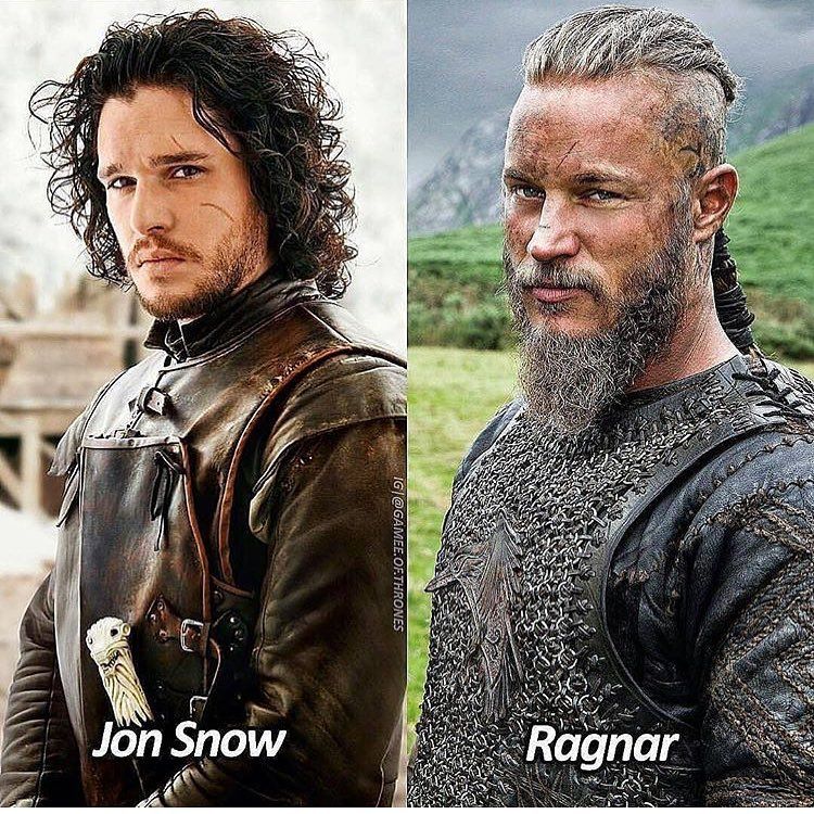 Gotinside Asked Jon Or Ragnar To Which I Say Jon Snow In The Streets Ragnar In The Sheets Got Vikings Jonsnow Jonsnuuuuh Rag Jon Snow Hbo Ragnar