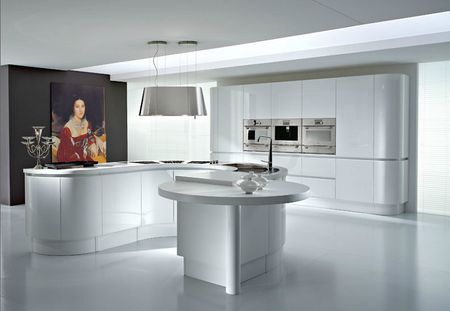El diseño de cocinas elegantes con isla es una genial idea que - cocinas elegantes El diseño de cocinas elegantes con isla es una genial idea que - cocinas elegantes