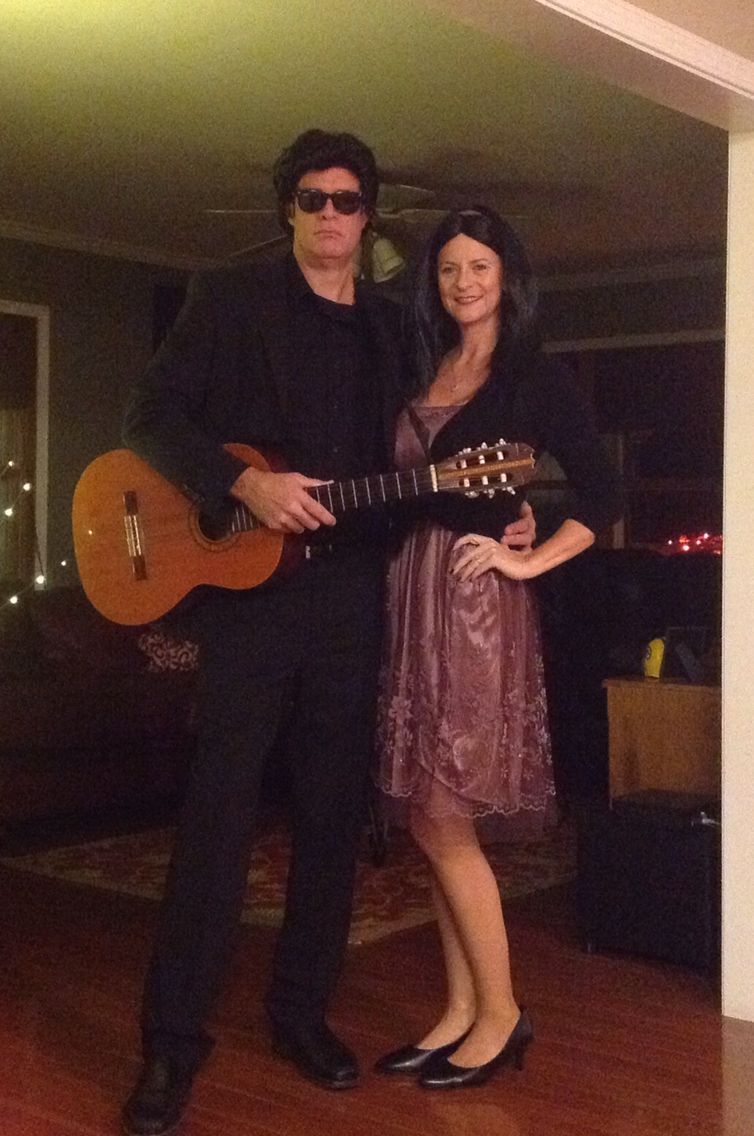 Couples costume-Johnny and June Cash costume | Couples costumes, Johnny Johnny Cash And June Carter Halloween Costumes