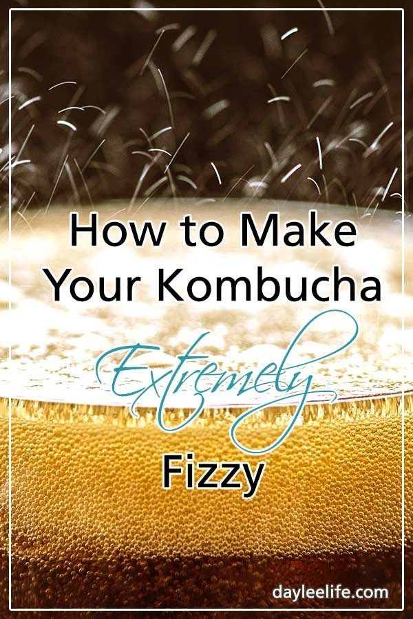 How to Make Your Kombucha Extremely Fizzy